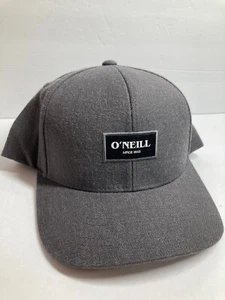 Cappello Berretto O'Neill Dal 1952 Grigio Adulto Regolabile Medio Profilo Misto Lana Taglia Unica - Foto 1 di 20