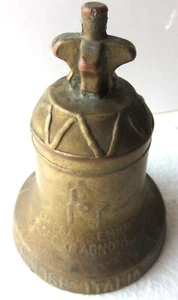 250610 Una piccola campana di Agnone della prima metà del Novecento, in bronzo - Foto 1 di 9