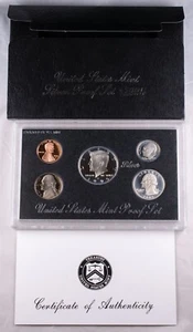 1995-S U.S. Mint Silver Proof Set OGP and COA - Picture 1 of 2