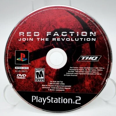 Red Faction Join the Revolution - PlayStation 2 PS2 - Refurbished Disc Only - Image 1 of 2