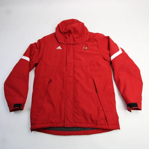 Louisville Cardinals adidas Winter Jacket Men's Red Used Cover
