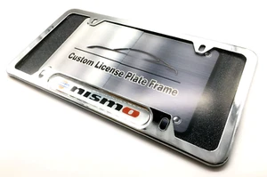 Chrome license plate frame - Nismo - Picture 1 of 2
