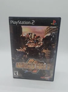 Armored Core 3 (Sony PlayStation 2, PS2 2002) CIB/ Complete - Tested - Reg. Card - Picture 1 of 6