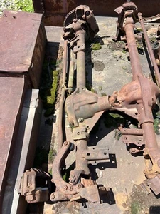 78-79 Ford F 250 DIFFERENTIAL FRONT AXLE 3.54 DANA 44 4x4 Straight Axle - Foto 1 di 16