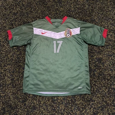 Vtg 2006 Mexico Team World Cup Francisco Fonseca Nike Soccer Jersey Mens Sz XL - Image 1 of 4