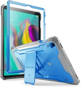 For Galaxy Tab S5E 2019 Tablet Case,Poetic with Kickstand Built-in-Screen Blue - Picture 1 of 7