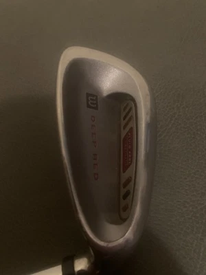 Wilson Deep Red Pitching Wedge Fat Shaft Fluid Feel Urethane - Stiff - Very Nice - Image 1 of 4