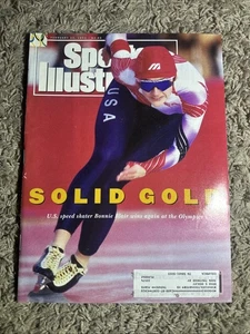 Sports Illustrated Magazine February 24 1992  Bonnie Blair Solid Gold - Picture 1 of 6