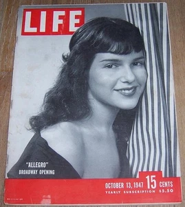 Life Magazine October 13, 1947 Allegro China Karate, Allen Funt Pablo Picasso - Picture 1 of 1