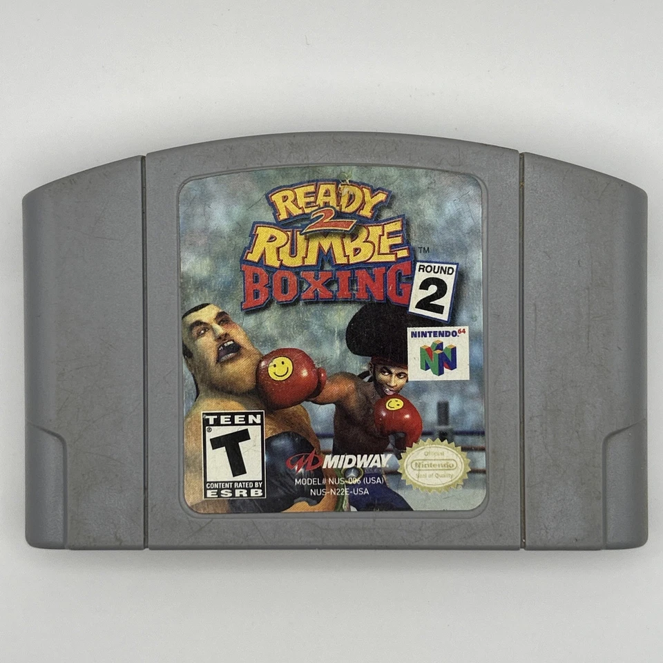 Ready 2 Rumble Boxing - Ronda 2 Nintendo 64 N64, 2000 - Auténtico Foto 1 de 2
