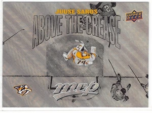 2024-25 Upper Deck MVP Above the Crease #AC19 Juuse Saros - Picture 1 of 2