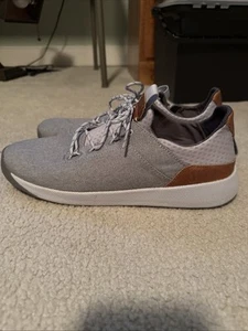 Herren Olukai Nanea Li Turnschuhe Schuhe Größe 11 M gebraucht grau Canvas bequem Freizeit - Bild 1 von 8