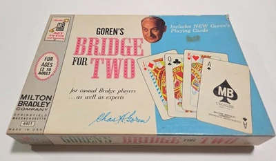 Goren’s BRIDGE FOR TWO by Milton Bradley #4401 (1964) - Complete! - Image 1 of 4