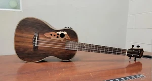 Caramel CB500 30" Electric Ebony Wood Baritone Ukulele  - Picture 1 of 6