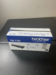 Brother Tonerkartusche schwarz TN-730 offene Verpackung, neu, versiegelt - Original - Bild 1 von 3