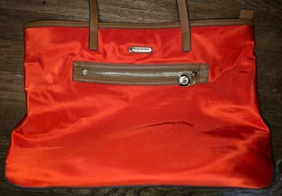 Michael Kors Red Tote Bag Unisex Large Travel Shoulder Purse Never Used No Tags - Image 1 of 4