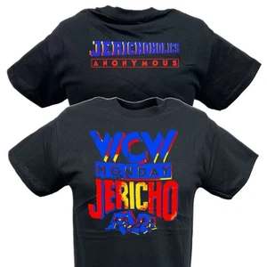 Chris Jericho WCW Monday Night Raw Jericholic Mens Black T-shirt - Picture 1 of 6