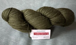 Valley Yarns - Claremont Yarn- Superwash Merino + Silk + Poly - Dark Olive - Picture 1 of 4