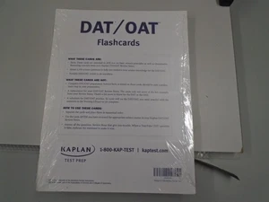 DAT / OAT Flashcards Cards --Kaplan Test Prep --2012 Loose Leaf Paper - NEW - Picture 1 of 2