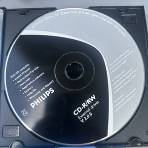 Philips CD-R/RW for external drives, version 2.0.0, Windows,Mac users. - Picture 1 of 2