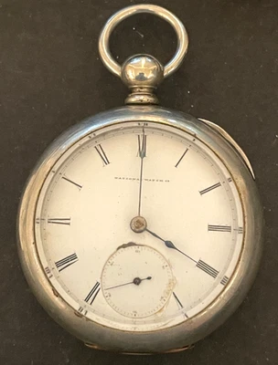 Antique 1868 Elgin Mat Laflin 55 Pocket Watch Parts/Repair Case 18s 11j USA - Image 1 of 4