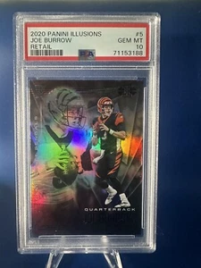 2020 Panini Illusions - Retail Joe Burrow Rookie PSA 10! - Bild 1 von 2