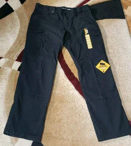 Noble Outfitters Cargo Pants - Black Full Flexx HD Hammer Drill Canvas - 38x34 - Picture 1 of 8