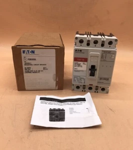 HOUSTON STOCK NEW EATON FDB3050L TYPE FDB 50 AMP 600 V FREE 2 DAY AIR BUY NOW - Picture 1 of 11