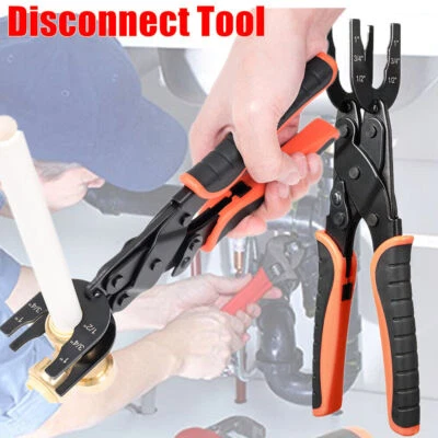 Herramienta de desconexión profesional de 3/8 pulgadas a 1 pulgada empujar para conectar montaje extracción PEX Pip Foto 1 de 4