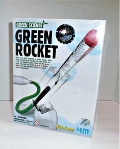 GREEN ROCKET de Green Science 4M Nuevo y Sellado Física Reciclada Kidz Labs - Imagen 1 de 7