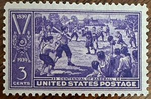 US Stamps #855 MNH Baseball Centennial Issue 1939 - Picture 1 of 2