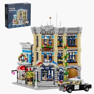 MOC 20001 Corner Police Station building blocks Christmas building block gift - Picture 1 of 5