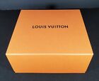 Louis Vuitton Duże magnetyczne pudełko upominkowe puste 12 x 10,5 X 5,75 pomarańczowe