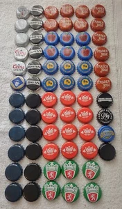 Lot of 70 Beer Bottle Caps in Good Used Condition German Belgian France USA - Picture 1 of 7