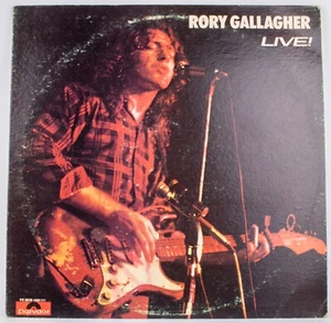 Vintage Antique 1972 Rory Gallagher "Live!" Vinyl Record LP PD Polydor PD-6613 - Picture 1 of 12