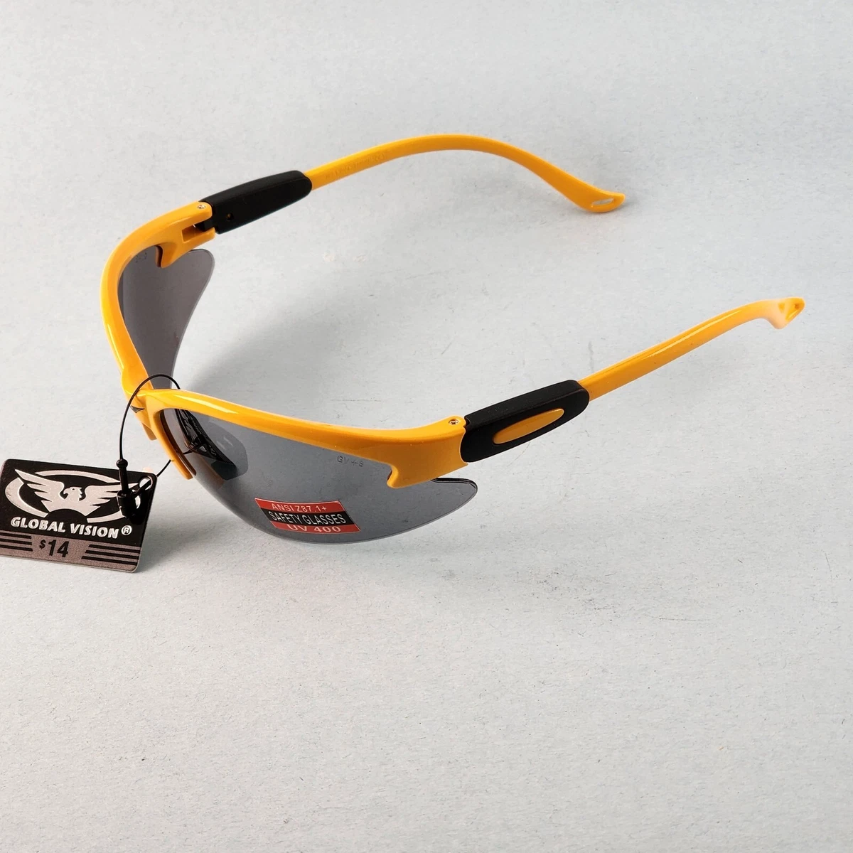 2 Pares De Gafas De Sol De Seguridad De Global Vision Con Espua