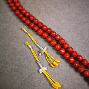 Gandhanra 3mm Silber Tibetisch Buddhistisch Mala Perlen Zähler, Gebetsperle Zähler - Bild 1 von 10