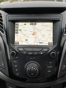 Hyundai i40 Stereo Sat Nav Head Unit Display & Control 2015 - 2019 96560 3Z0614X - Picture 1 of 11