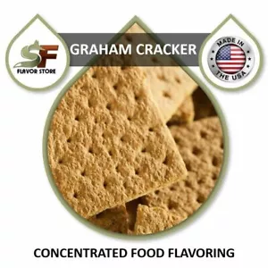 Aroma alimentare Graham Cracker, concentrato aromatizzante 1 oncia/30 ml - 4 once/120 ml - Foto 1 di 3