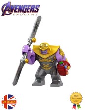 Thanos Figure LEGO Fit Gauntlet Gold Armour Avengers End Game Marvel UK SELLER 1
