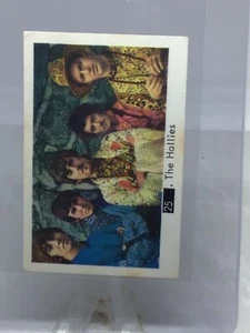 1967 Dutch Gum Card Black Square #25 The Hollies (Rock HOF) - Picture 1 of 2