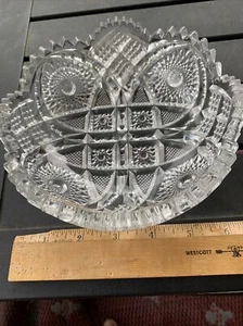 EAPG Imperial Glass Co 501.  Belaire Ohio. 1912. Nucut Bowl - Picture 1 of 6