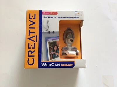 Creative Webcam Instant USB Model VF-0040 Box Installation Disk and Manual  - Image 1 of 4