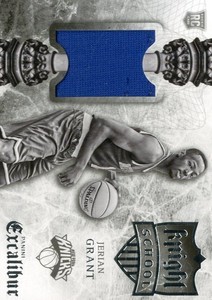 2015-16 Panini Excalibur Knight School Jerseys Card #23 Jerian Grant  