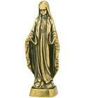  Virgin Mary Pendulum Mini Holy Family Figurine Brass Craft Statue Decorations