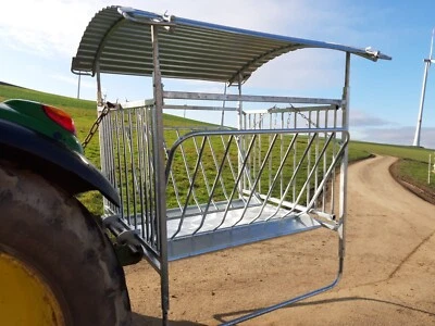 NEU Raufe Futterraufe Heuraufe für Schafe Ziegen Ponys Alpaka M15 1,7 x 1,6 m - Bild 1 von 4