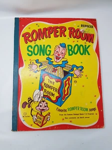 The Romper Room TV- Program Song HC Book Vintage 1966 Clown Claster Enterprises - Picture 1 of 10