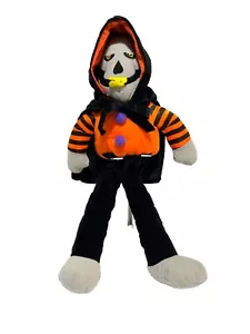 Vintage 1997 Halloween Stuffins Sensenmann Plüsch groß gruselig Stofftier Skelett - Bild 1 von 3