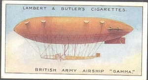 Lambert & Butler - Aviation - 5 - British Army Airship "Gamma" - Picture 1 of 1