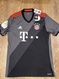 BAYERN MUNICH 2016 2017 AWAY FOOTBALL SHIRT SOCCER JERSEY ADIDAS AZ4656 SIZE M - Picture 1 of 20